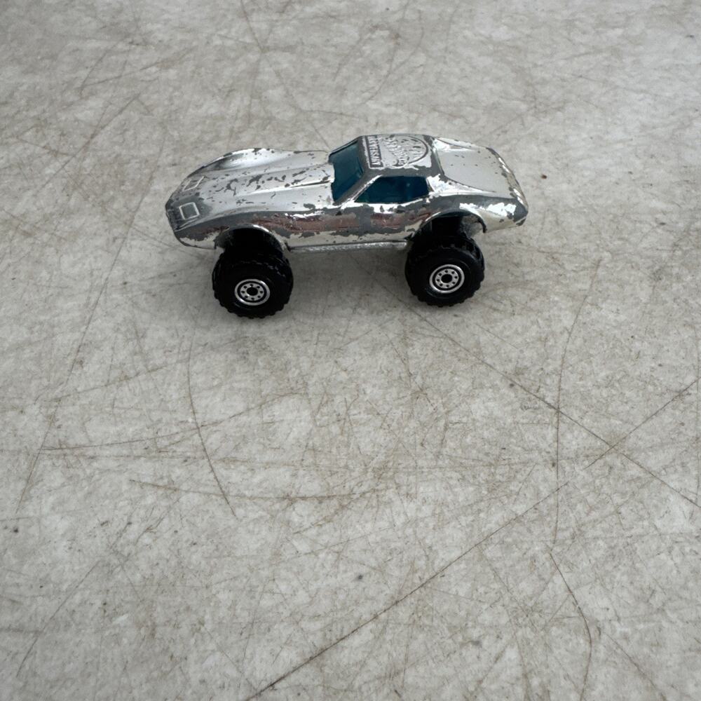 Hot Wheels 1975 Monster Chevy Corvette Stingray 20th Anniversary Chrome